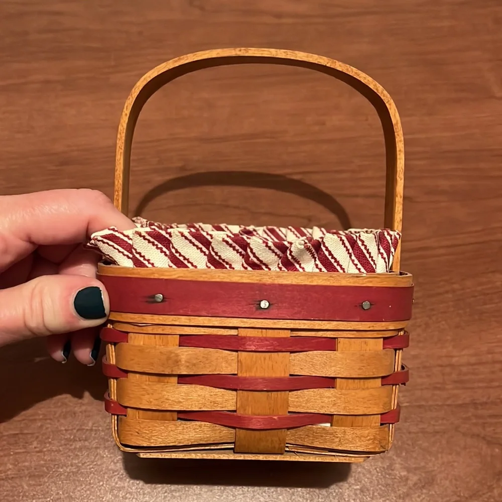 Vintage Longaberger 1993 Sweet Sentiments basket
